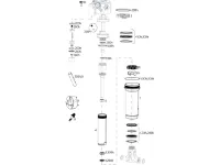 Rock Shox Ersatzteile Deluxe Trek RE:aktiv Thru Shaft (A1 / 2018-2019)