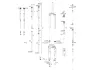 Rock Shox Ersatzteile Lyrik RCT3 A1-C1/RC B1-C2/RC2 C1 (2016-2019), 150mm