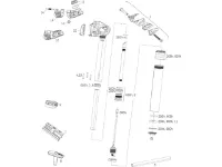 Rock Shox Ersatzteile Reverb AXS Sattelstütze (A1 / 2020) Rock Shox Ersatzteile Reverb AXS Sattelstütze (A1 / 2020)