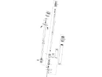Rock Shox Ersatzteile Reverb Stealth Sattelstütze (A1 / 2010-2012) Rock Shox Ersatzteile Reverb Stealth Sattelstütze (A1 / 2010-2012)