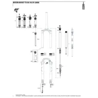 Rock Shox Feder Solo Air Recon Boost Tk/rl B1 Rock Shox Feder Solo Air Recon Boost Tk/rl B1
