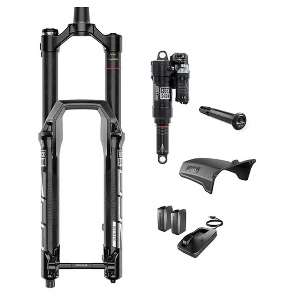 Rock Shox Flight Attendant Zeb 170 Mm/superdelux 230x62.5 Mm Trek Slash 21-22 Mtb Gabel, Black, 29", 170mm Rock Shox Flight Attendant Zeb 170 Mm/superdelux 230x62.5 Mm Trek Slash 21-22 Mtb Gabel, Black, 29", 170mm
