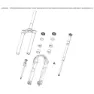 Rock Shox Gabelkompressionsladegerät 2 Rl Sid Select Plus Remote, Black, 35mm