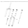 Rock Shox Gabelkompressionsladegerät Rl Sid Select Fernbedienung, Black, 35mm