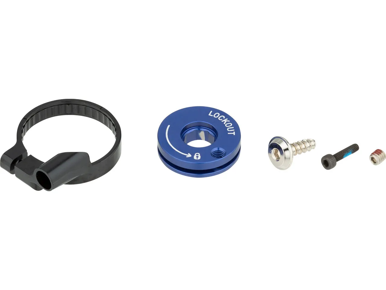 Rock Shox Gegenhalter für OneLoc / PushLoc Remote, Blue, 10mm Rock Shox Gegenhalter für OneLoc / PushLoc Remote, Blue, 10mm