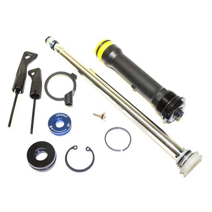 Rock Shox Gold Dämpfer Innenteile Rechtsdrehend Schlüsselfertig 30 Tk 27.5/29 Fernbedienung, Silver, 120mm Rock Shox Gold Dämpfer Innenteile Rechtsdrehend Schlüsselfertig 30 Tk 27.5/29 Fernbedienung, Silver, 120mm