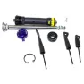 Rock Shox Gold Dämpfer Innenteile Rechtsdrehung Schlüsselfertig 30 Tk Jährlich 26/27.5/29 M, Black, 80 / 100mm