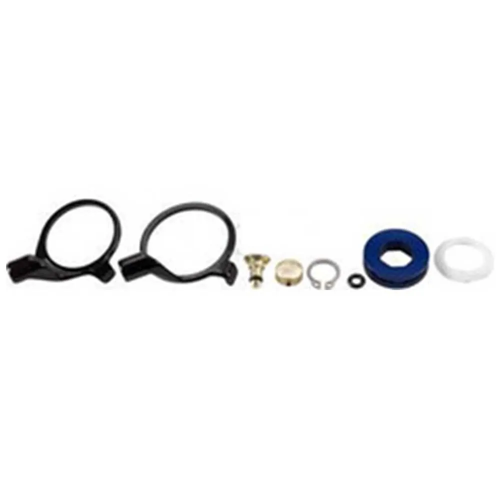 Rock Shox Gold Dämpfungsknopf-kit Mit Fernbedienung Für Spool/recon/revelation, Blue / black, One Size Rock Shox Gold Dämpfungsknopf-kit Mit Fernbedienung Für Spool/recon/revelation, Blue / black, One Size
