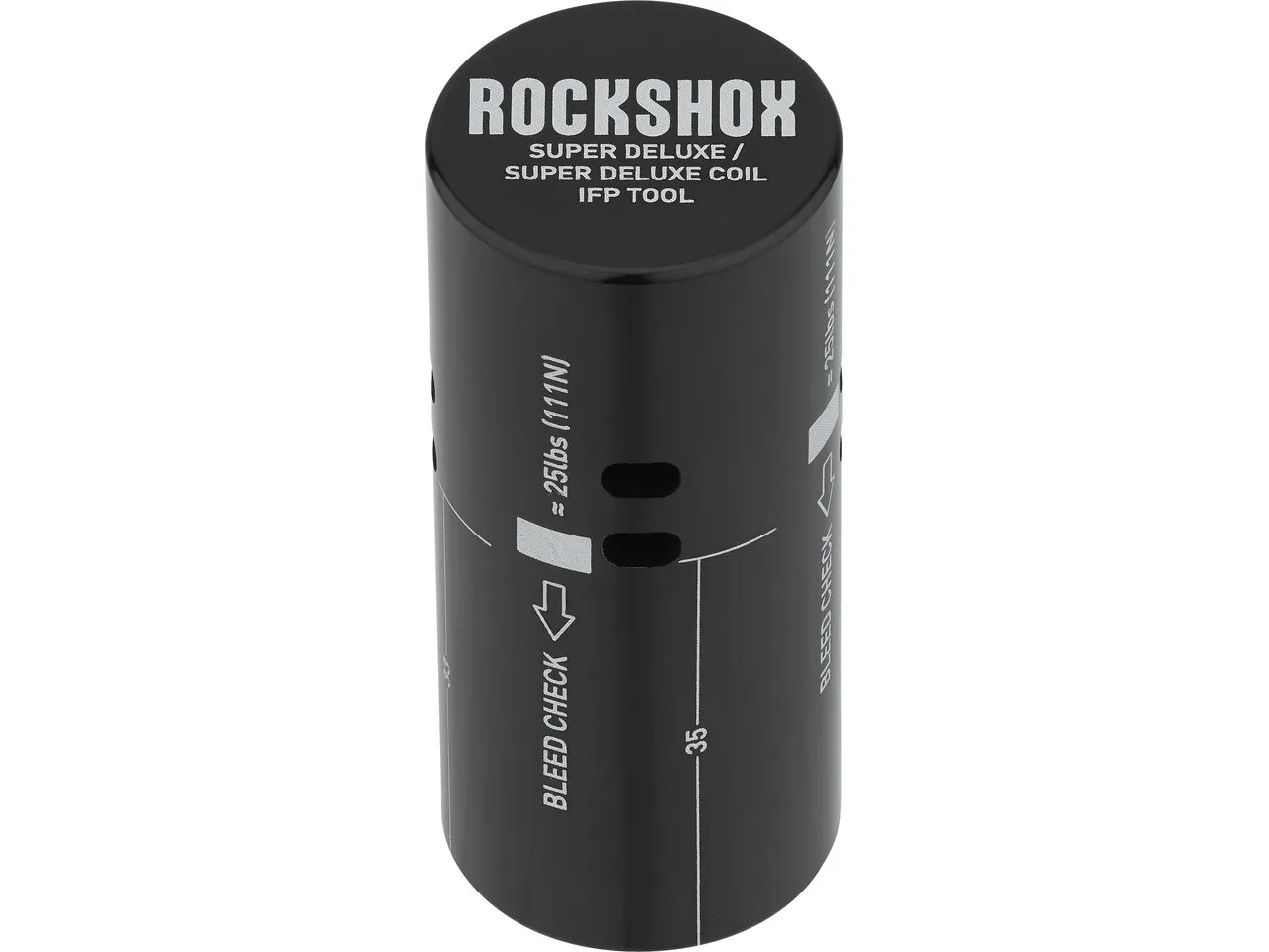 Rock Shox IFP Height Tool Messwerkzeug für Super Deluxe (Coil) A1+ ab 2018, Schwarz, one_size Rock Shox IFP Height Tool Messwerkzeug für Super Deluxe (Coil) A1+ ab 2018, Schwarz, one_size