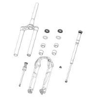 Rock Shox Isolator Crn Psylo Gold Rc A1 2025+ Patrone Rock Shox Isolator Crn Psylo Gold Rc A1 2025+ Patrone