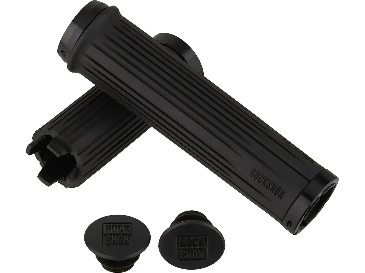 Rock Shox Lenkergriffe für TwistLoc Base B1+ ab Modell 2023, Black, 77mm / 125mm Rock Shox Lenkergriffe für TwistLoc Base B1+ ab Modell 2023, Black, 77mm / 125mm
