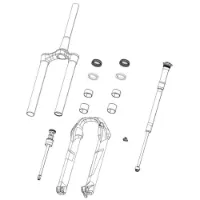 Rock Shox Luftführungsstange DebonAir für SID B4 Modell 2020 Rock Shox Luftführungsstange DebonAir für SID B4 Modell 2020