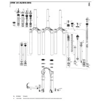 Rock Shox Lyrik Rlr 180 Mm Service-kit Rock Shox Lyrik Rlr 180 Mm Service-kit