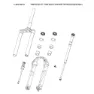 Rock Shox Lyrik Select Aufkleberset, Grey for gloss black, 27.5-29"