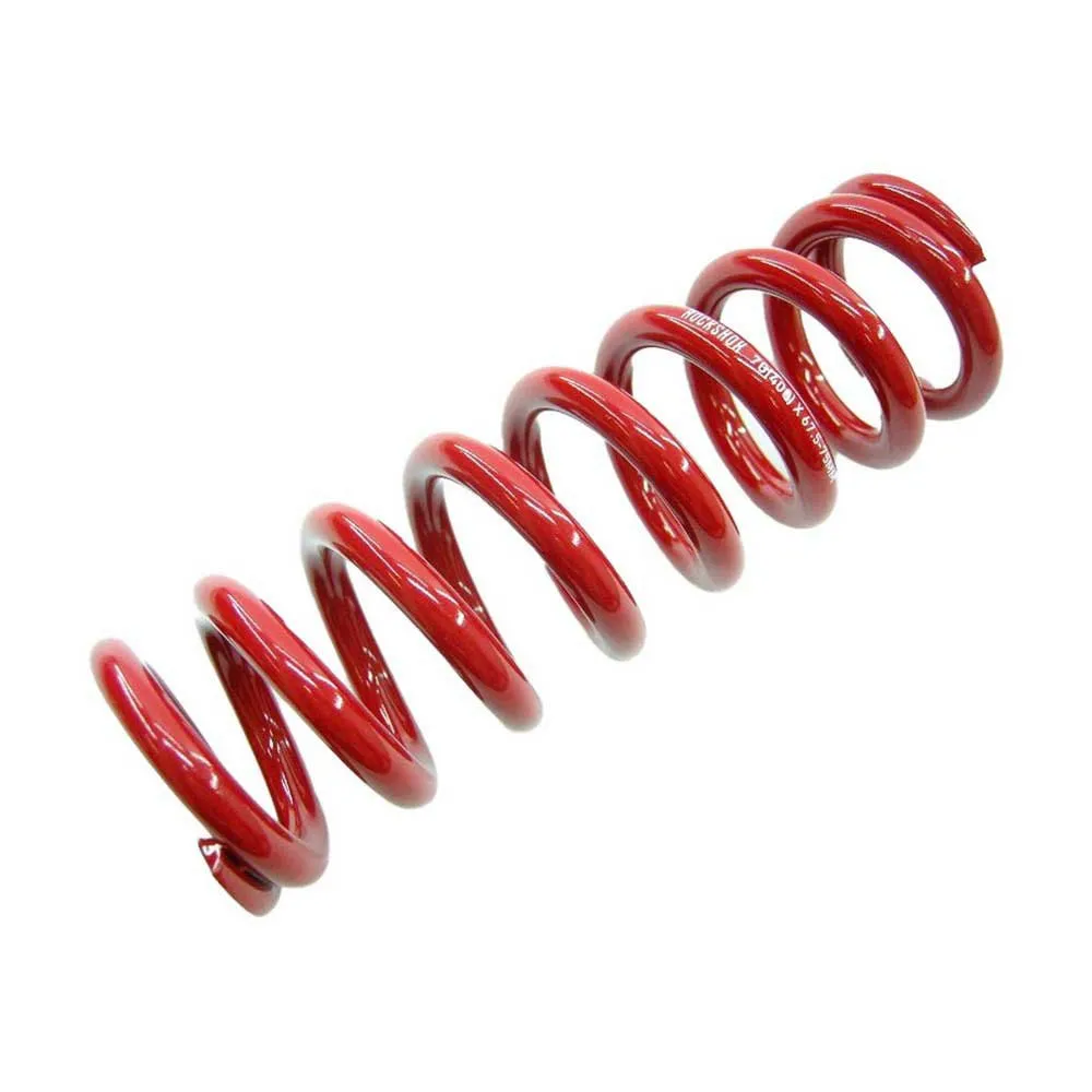 Rock Shox Metric Coil 134 Mm 47.5-55 Mm 500 Lb Stoßdämpferfeder, Electric red, One Size Rock Shox Metric Coil 134 Mm 47.5-55 Mm 500 Lb Stoßdämpferfeder, Electric red, One Size