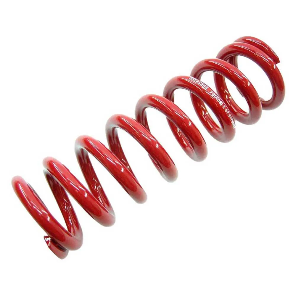 Rock Shox Metric Coil 151 Mm 57.5-65 Mm 250 Lb Stoßdämpferfeder, Electric red, One Size Rock Shox Metric Coil 151 Mm 57.5-65 Mm 250 Lb Stoßdämpferfeder, Electric red, One Size