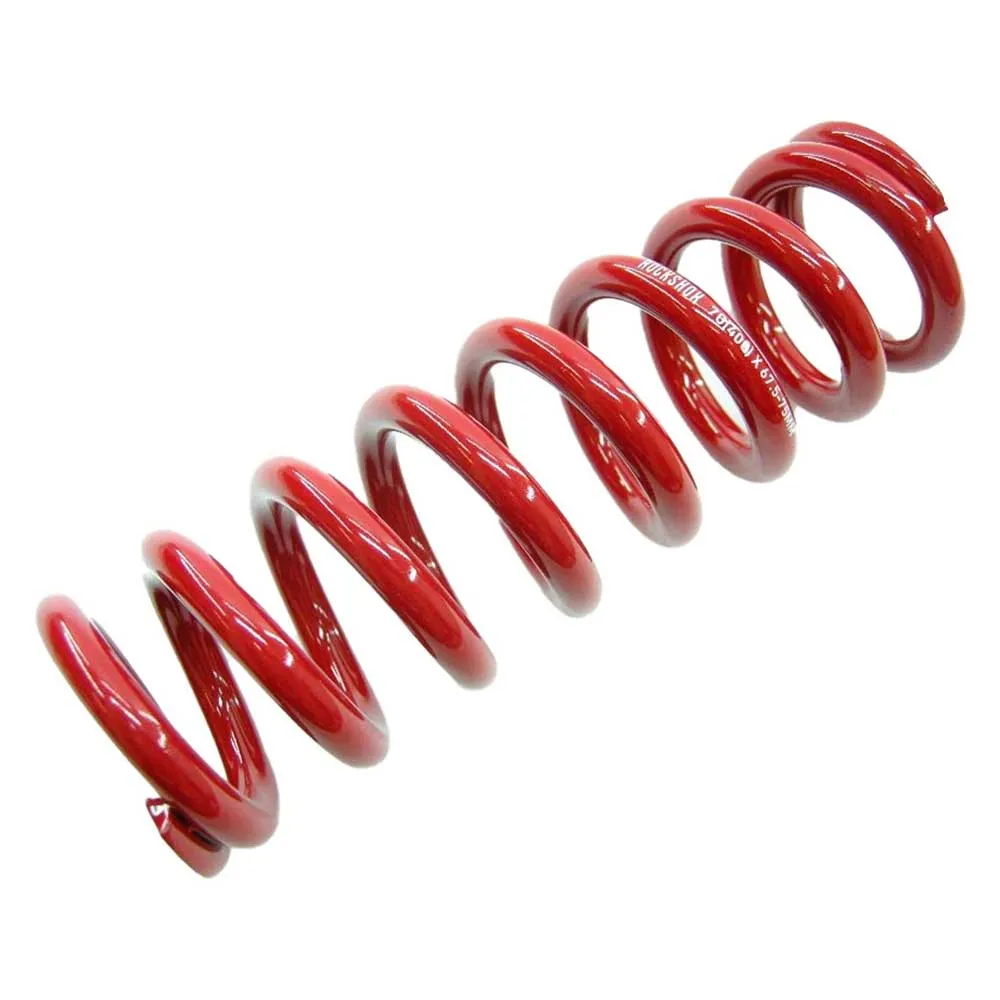 Rock Shox Metric Coil 174 Mm 67.5-75 Mm 300 Lb Stoßdämpferfeder, Electric red, One Size Rock Shox Metric Coil 174 Mm 67.5-75 Mm 300 Lb Stoßdämpferfeder, Electric red, One Size