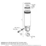 Rock Shox Monarch Damper Body Camber Evo 29 Unternehmen, Black, 197 x 48mm