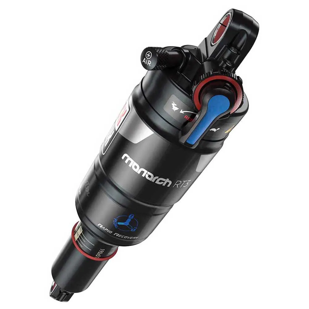 Rock Shox Monarch Rt3 Auto Sag Stoßdämpfer, Black, 51mm, 197mm Rock Shox Monarch Rt3 Auto Sag Stoßdämpfer, Black, 51mm, 197mm