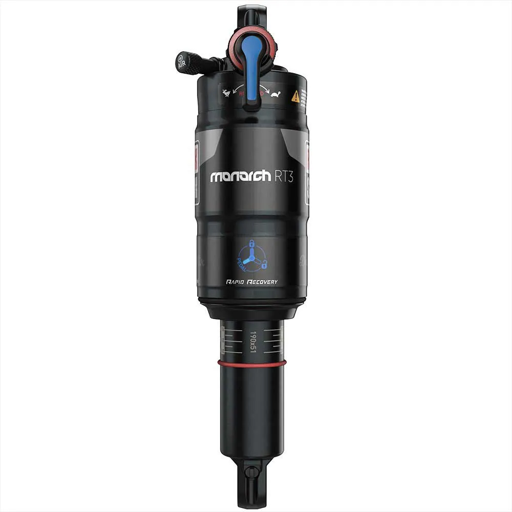 Rock Shox Monarch Rt3 D1 Stoßdämpfer, Black, 57mm, 200mm Rock Shox Monarch Rt3 D1 Stoßdämpfer, Black, 57mm, 200mm