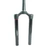 Rock Shox Pike Solo Air 42 Off Set Diffusion Gabel Mit Kronen-/lenk-/oberrohr-baugruppe, Black, 27.5"