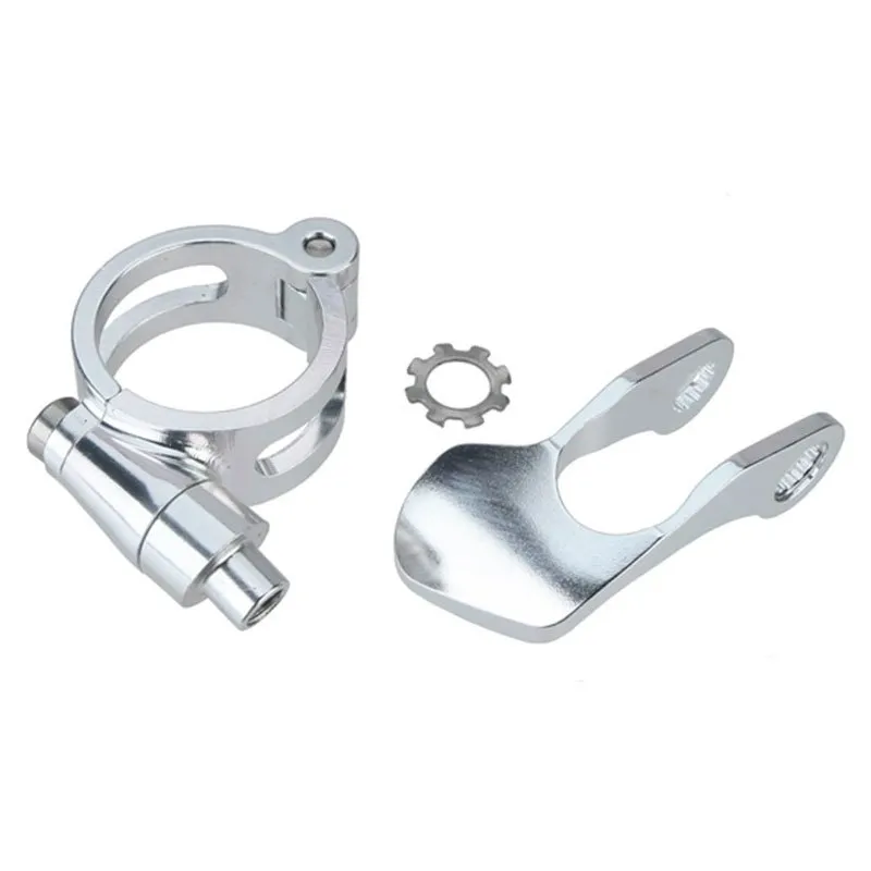 Rock Shox Pushloc Right Verriegelungshebelabdeckung, Silver, One Size Rock Shox Pushloc Right Verriegelungshebelabdeckung, Silver, One Size