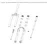 Rock Shox Race Day Sid Remote Kompressionsdämpfer, Black, 32 / 35mm