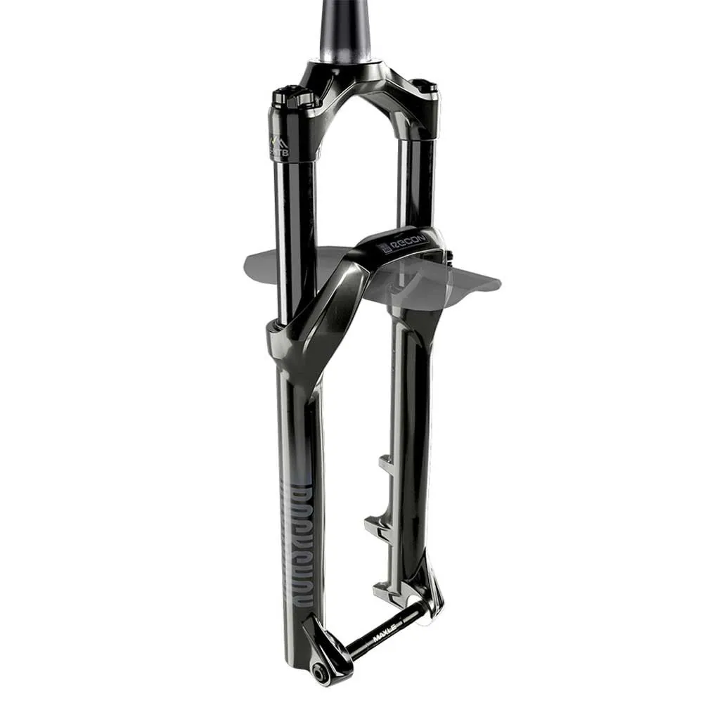 Rock Shox Recon Silver Rl Crown 42 Mm Mtb-gabel, Gloss black, 27.5" - 650B, 100mm
