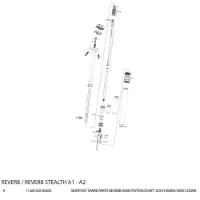 Rock Shox Reverb A1 Dropper Kolben Rock Shox Reverb A1 Dropper Kolben