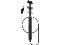 Rock Shox Reverb Stealth 125 mm Sattelstütze 1x Remote links Rock Shox Reverb Stealth 125 mm Sattelstütze 1x Remote links