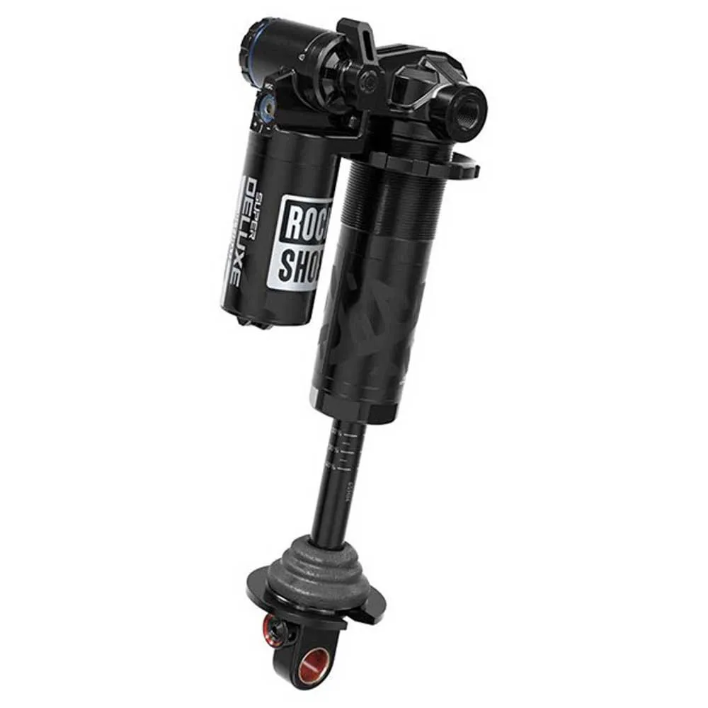 Rock Shox Rs Super Deluxe Coil Ultimate Rc2t Progressivereb/l1comp 320lb Lockout Stoßdämpfer, Black, 60mm, 205mm Rock Shox Rs Super Deluxe Coil Ultimate Rc2t Progressivereb/l1comp 320lb Lockout Stoßdämpfer, Black, 60mm, 205mm