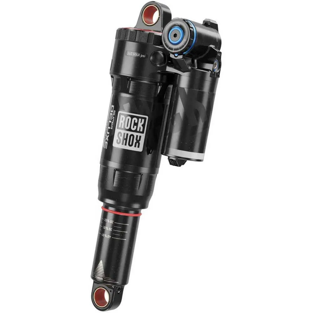Rock Shox Rs Super Deluxe Ultimate Rc2t Linear Xl Air Standard C2 Santa Cruz Tallboy 4.5/joplin2019+ Stoßdämpfer, Black, 45mm, 190mm Rock Shox Rs Super Deluxe Ultimate Rc2t Linear Xl Air Standard C2 Santa Cruz Tallboy 4.5/joplin2019+ Stoßdämpfer, Black, 45mm, 190mm