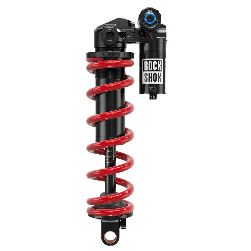 Rock Shox Rs Vivid Coil Ultimate Rc2t C1 Santa Cruz Nomad6 2023+ Stoßdämpfer, Black, 65mm, 230mm