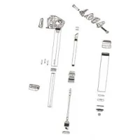 Rock Shox Sattelstützen-schlauchanschluss Für Reverb A1-b1/reverb Stealth A1-b1