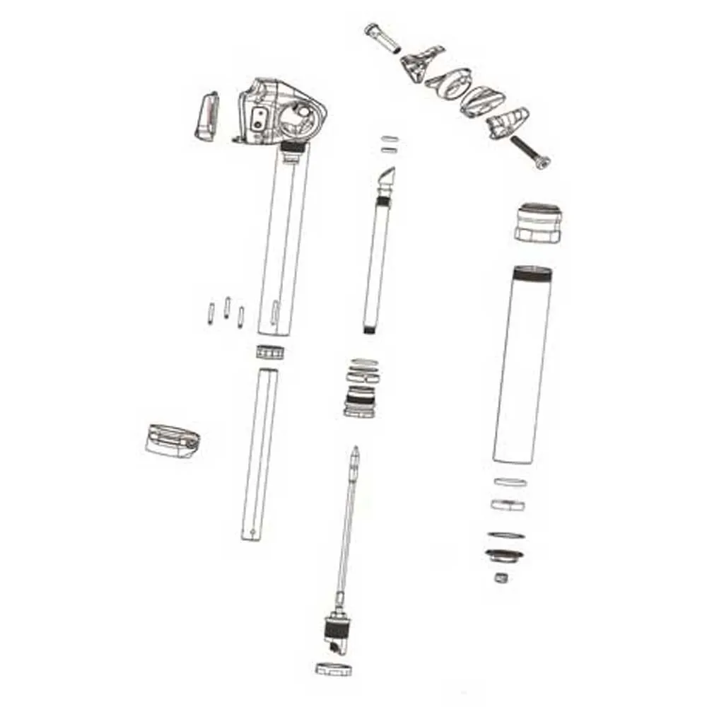 Rock Shox Sattelstützen-schlauchanschluss Für Reverb A1-b1/reverb Stealth A1-b1, Black, One Size Rock Shox Sattelstützen-schlauchanschluss Für Reverb A1-b1/reverb Stealth A1-b1, Black, One Size