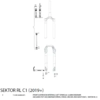 Rock Shox Sektor Rl Remote Gabel Senkt Sich Rock Shox Sektor Rl Remote Gabel Senkt Sich