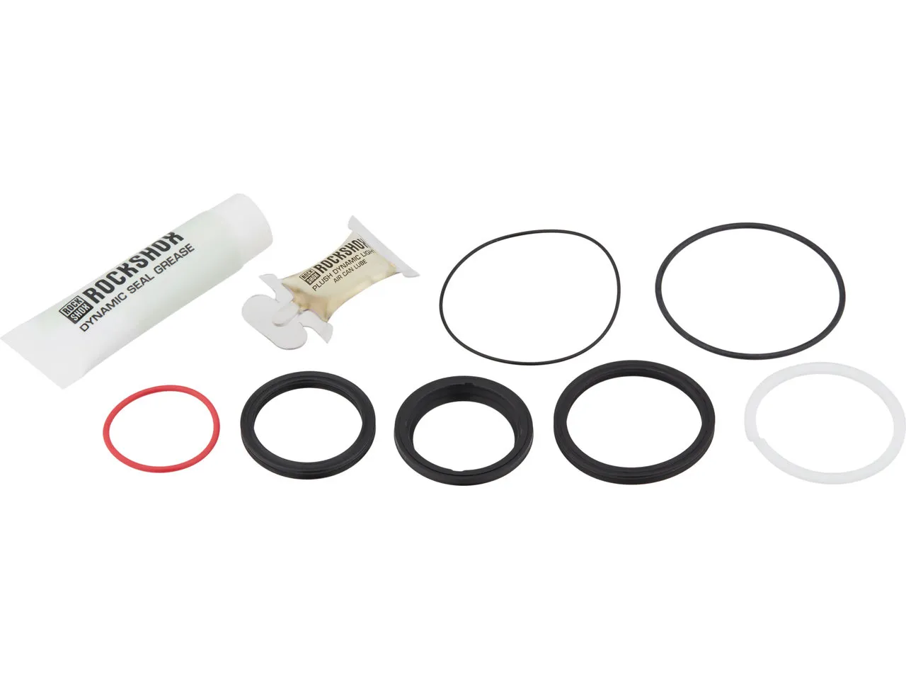 Rock Shox Service Kit 50 h für Deluxe / Super Deluxe C1+ ab Modell 2023, Silver, One Size Rock Shox Service Kit 50 h für Deluxe / Super Deluxe C1+ ab Modell 2023, Silver, One Size