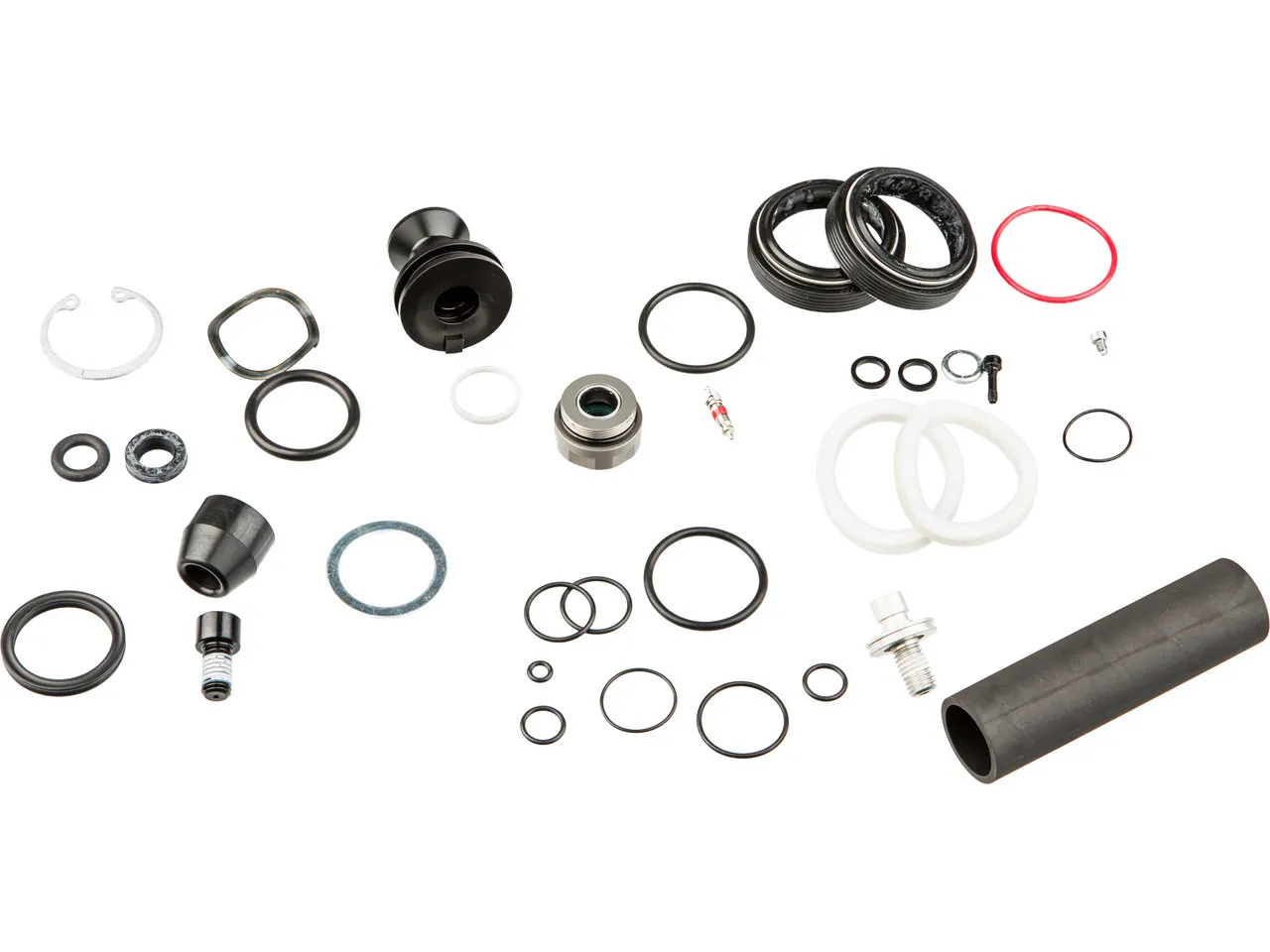 Rock Shox Service Kit Full für Pike Solo Air Modell 2014-2016, Grey, One Size Rock Shox Service Kit Full für Pike Solo Air Modell 2014-2016, Grey, One Size