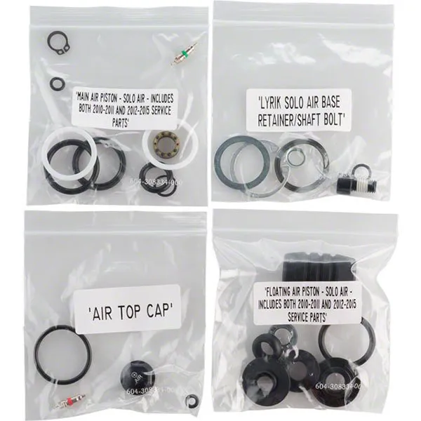 Rock Shox Service Kit Solo Air Lyrik Service-kit, Black, One Size Rock Shox Service Kit Solo Air Lyrik Service-kit, Black, One Size
