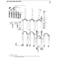 Rock Shox Sid 120 Mm Service-kit Rock Shox Sid 120 Mm Service-kit