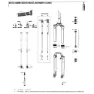 Rock Shox Sid Sl/ultimate 44 Offset 32 Mm Gabel Mit Kronen-/lenk-/oberrohr-baugruppe