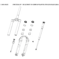 Rock Shox Sid Ultimate Aufkleberset Rock Shox Sid Ultimate Aufkleberset