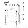 Rock Shox Sid Ultimate Manual Boost 15x110 Mm 42 Offset Debon Air Mtb-gabel
