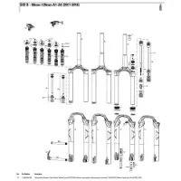 Rock Shox Sidb 12-15 120 Mm Service-kit Rock Shox Sidb 12-15 120 Mm Service-kit