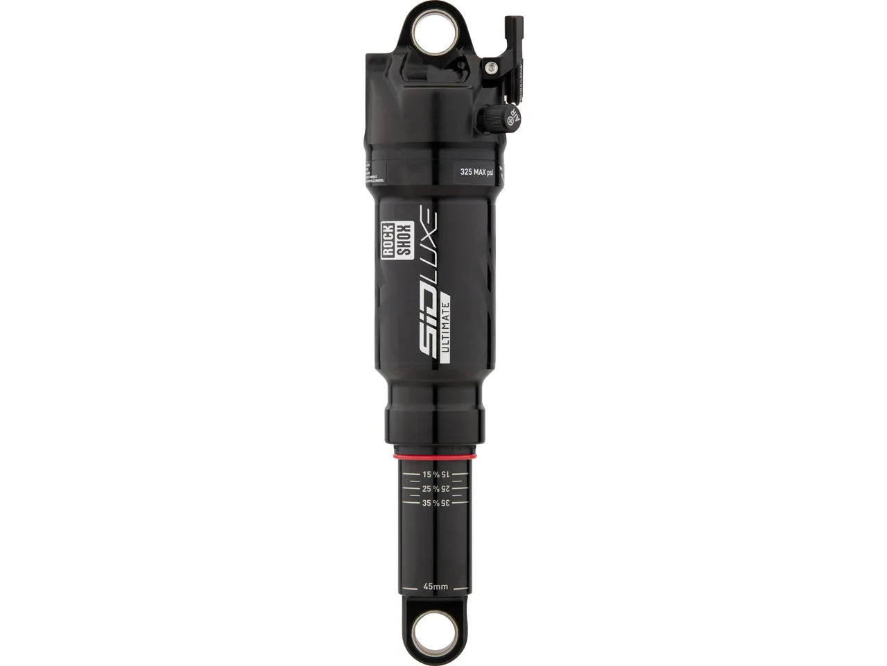 Rock Shox SIDLuxe Ultimate 3P Solo Air Remote Dämpfer für Santa Cruz Blur 4 TR, Black, 190mm x 45mm