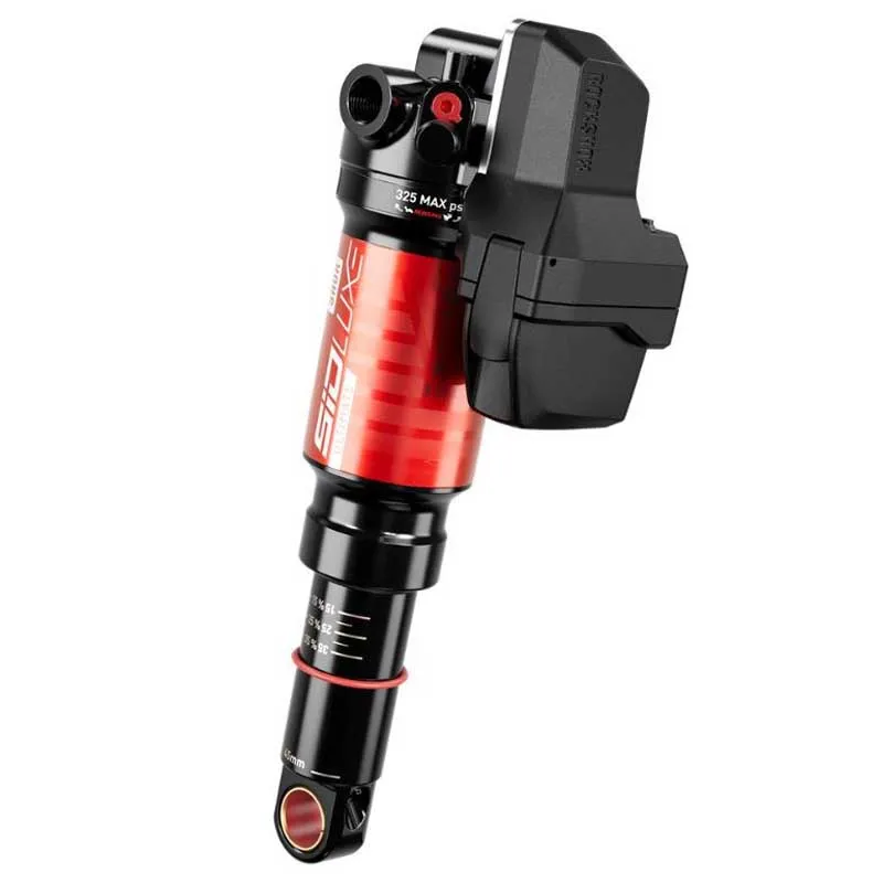 Rock Shox Sidluxe Ultimate Flight Attendant Soloair Trunnion Standard A2 Trek Topfuel Gen 3-4 Stoßdämpfer, Black, 50mm, 185mm Rock Shox Sidluxe Ultimate Flight Attendant Soloair Trunnion Standard A2 Trek Topfuel Gen 3-4 Stoßdämpfer, Black, 50mm, 185mm