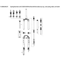 Rock Shox Silber Extrafeste Schraubenfeder Recon Rl B1/tk C1 Rock Shox Silber Extrafeste Schraubenfeder Recon Rl B1/tk C1
