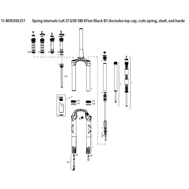 Rock Shox Silber Extrafeste Schraubenfeder Recon Rl B1/tk C1, Black, 100mm Rock Shox Silber Extrafeste Schraubenfeder Recon Rl B1/tk C1, Black, 100mm
