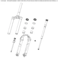Rock Shox Silber Gabeldämpfer-baugruppe 35 Schlüsselfertig Fernbedienbar Rock Shox Silber Gabeldämpfer-baugruppe 35 Schlüsselfertig Fernbedienbar