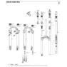 Rock Shox Solo Air Xc30 26 80 Left Federinnenteile, Black, One Size